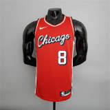 2022 Bulls LaVine #8 City Edition Red