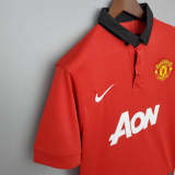 Manchester United 2013-14 home soccer jerseys