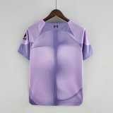 Liverpool 2022-23 purple goalkeeper soccer jerseys