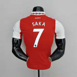 Arsenal 2022-23 home player version soccer jerseys