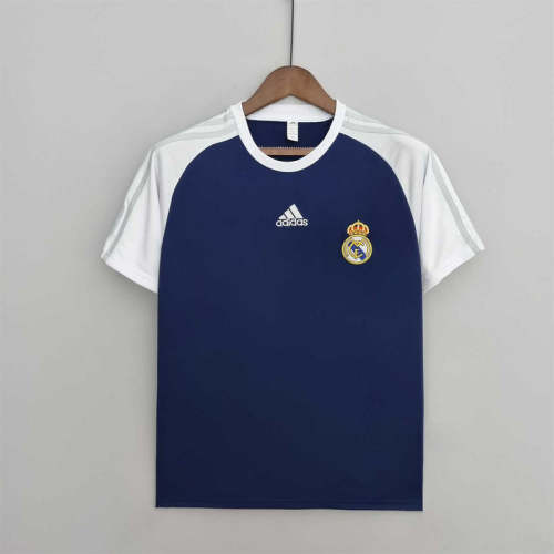 Real Madrid 2022-23 training suit blue soccer jerseys