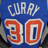 CURRY#30 75th Anniversary Warriors Blue