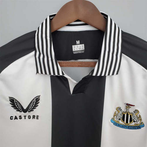 Newcastle commemorative edition white/black soccer jerseys