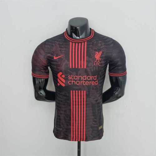 Liverpool 2022-23 LIV training suit red black player version soccer jerseys