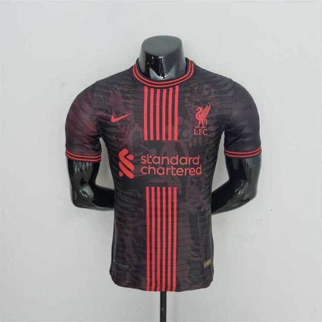 Liverpool 2022-23 LIV training suit red black player version soccer jerseys