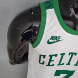 BROWN#7 75th Anniversary Celtics White