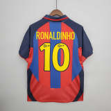 Barcelona 03-04 home soccer jerseys