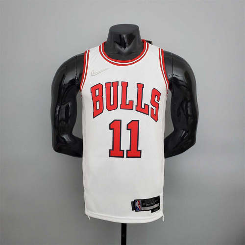75th Anniversary DeRozan #11 Bulls White