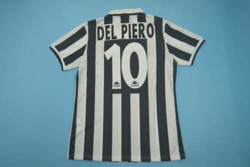 Juventus 1996-97 home soccer jerseys
