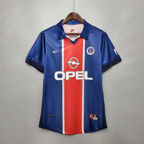 Paris saint germain 1998-99 home soccer jerseys