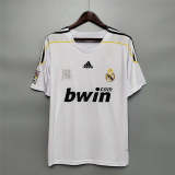 Real Madrid 2009-10 home soccer jerseys