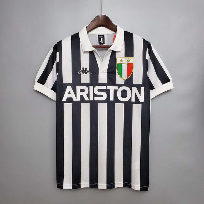 Juventus 1982-84 home soccer jerseys