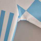 Manchester City 2022-23 pre-match bluewhite soccer jerseys