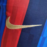 Barcelona 2022-23 home kids kit soccer jerseys