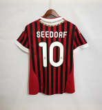 AC Milan 2011-12 home soccer jerseys
