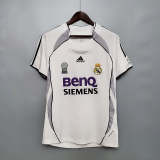 Real Madrid 2006-07 home white soccer jerseys