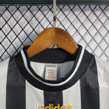 1997-1999 Newcastle home soccer jerseys