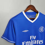 Chelsea 2003-05 home blue soccer jerseys