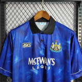 1994-1995 Newcastle blue away soccer jerseys