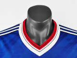 Manchester United 1986-88 away blue player version soccer jerseys