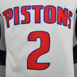 75th Anniversary Cunningham #2 Pistons White