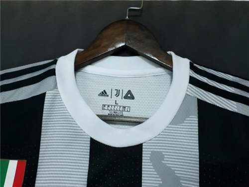 Juventus 2019-20 four away blackwhite soccer jerseys