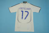 Real Madrid 2006-07 home white soccer jerseys