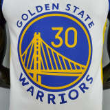 75th Anniversary Curry#2974 Warriors White
