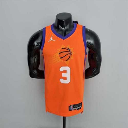 75th Anniversary PAUL#3 Phoenix Suns Jordan Theme Orange NBA Jersey