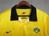 1998 Dortmund home yellow soccer jerseys