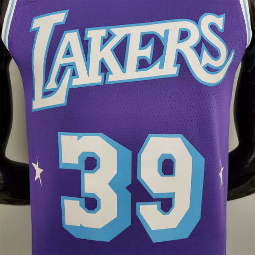 2022 75th Anniversary Howard #39 Lakers City Edition Purple