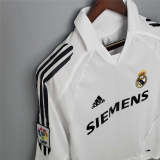 Real Madrid 2005-06 home soccer jerseys