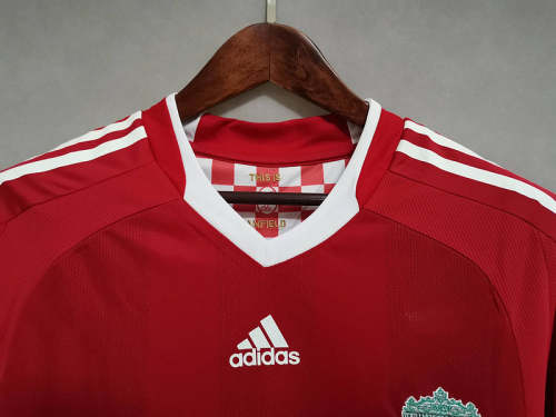 Liverpool 2009-10 LIV home red soccer jerseys