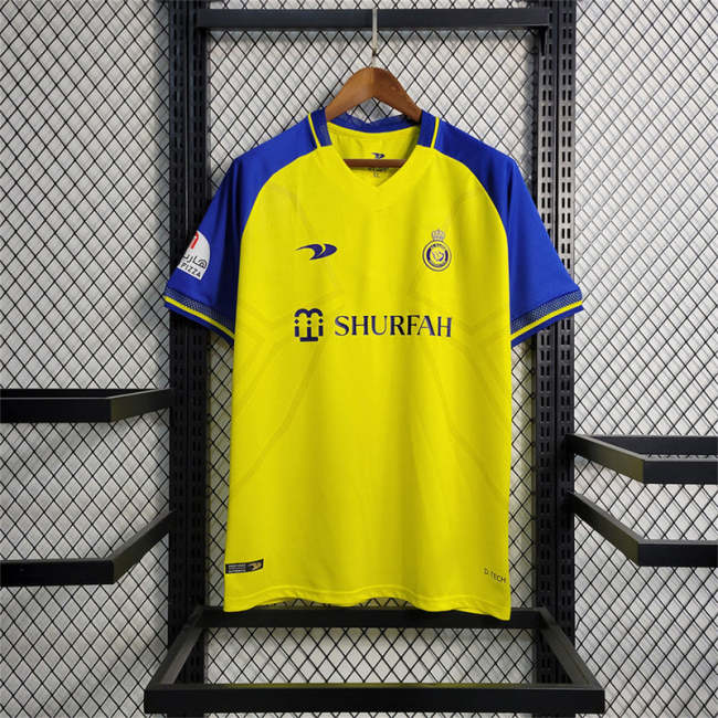 2022-23 Saudi Al-Nassr home soccer jerseys