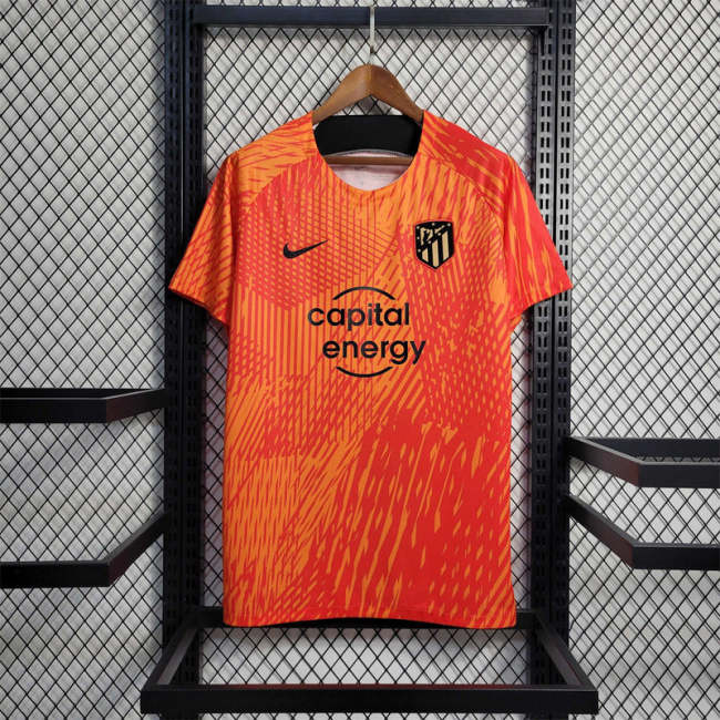 Atletico Madrid 2022-23 Training Server Orange soccer jerseys
