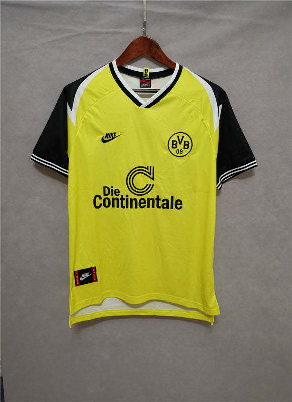 1995-96 Dortmund home yellow (1) soccer jerseys