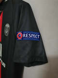 Paris saint germain 2019-20 fourth away black soccer jerseys