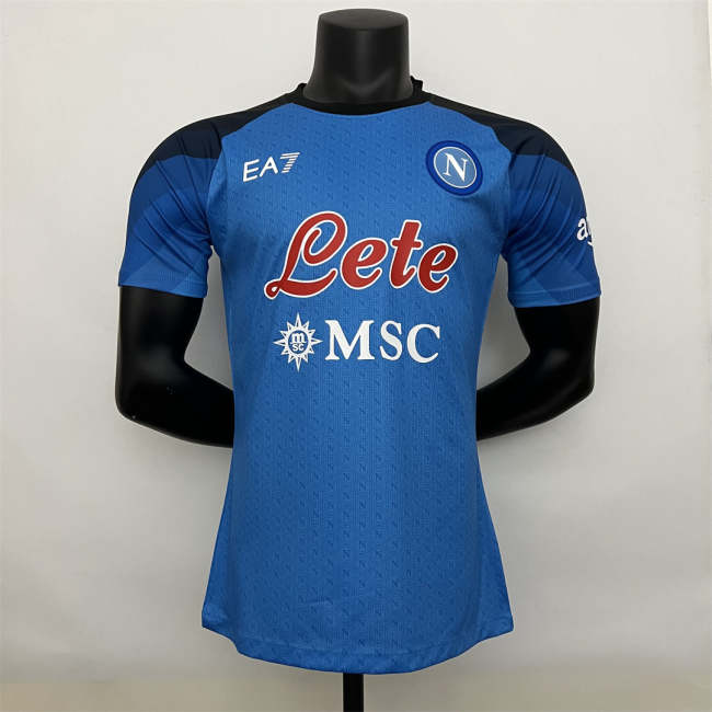 2022-23 Naples home player version soccer jerseys