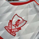 Liverpool 1989-91 away soccer jerseys