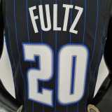 75th Anniversary Fultz#20 Orlando Magic Black NBA Jersey