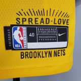 BIGGIE#72 Brooklyn Nets Commemorative Edition Yellow