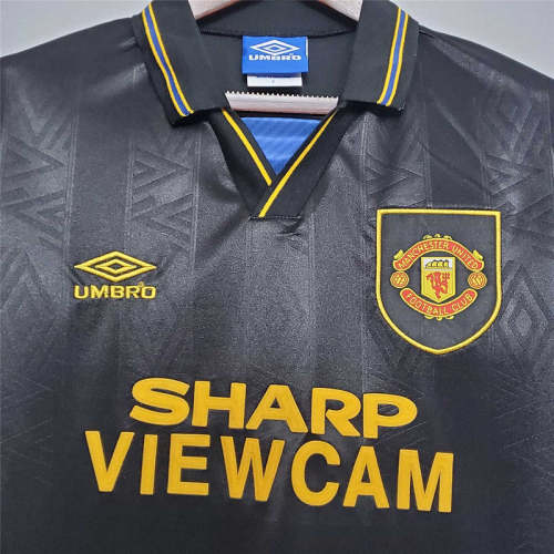 Manchester United 1993-94 away soccer jerseys