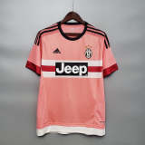 Juventus 2015-16 away pink soccer jerseys