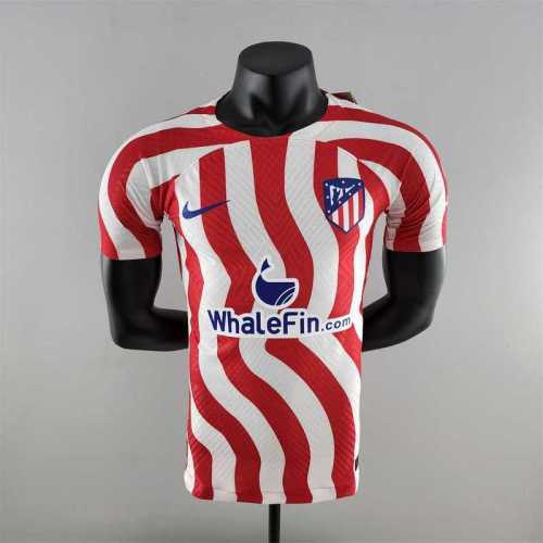 Atletico Madrid 22-23 home Player version soccer jerseys