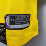 Bryant #24 Lakers Round neck yellow