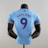 Manchester City 2022-23 home player version soccer jerseys