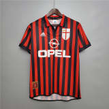 AC Milan 1999-00 Centenary home soccer jerseys