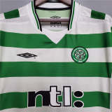 2001-2003 Celtic home soccer jerseys