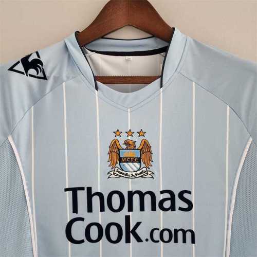 Manchester City 2008-09 home soccer jerseys