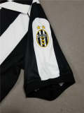 Juventus 1997-98 home blackwhite soccer jerseys